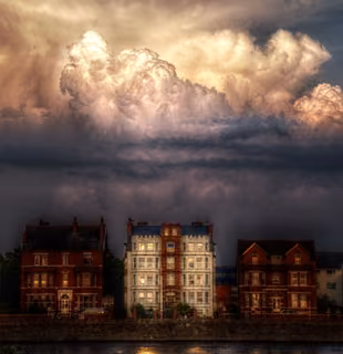The Adelphi Mansions, Southport, May 2021
